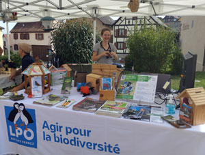 Stand de la LPO - Photo Jean-Marie Risse